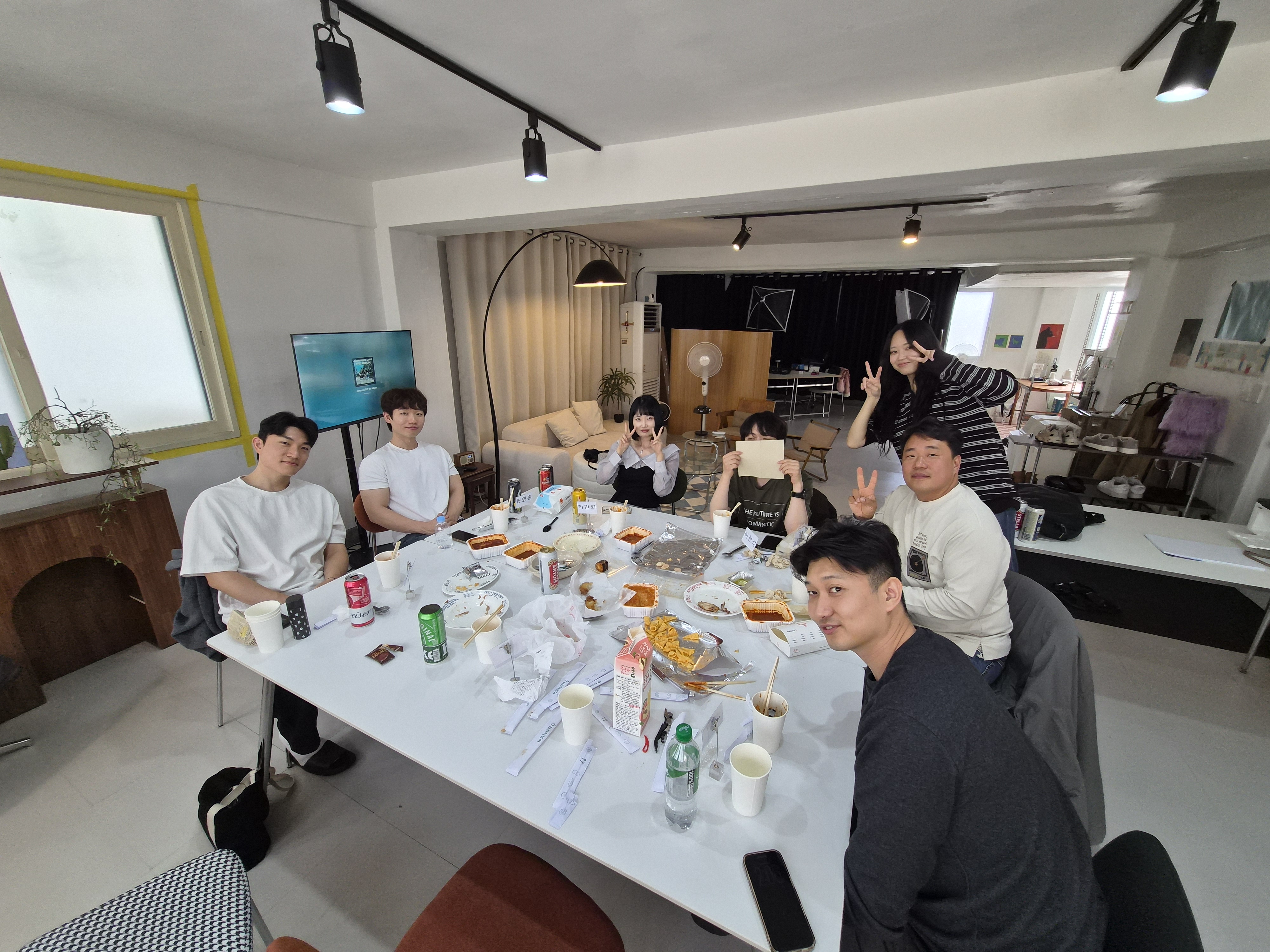 한글날 낮술 파티